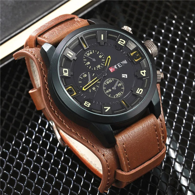 Best Luxury Quartz Watch - Retro Luxury Men Quartz Watch Business