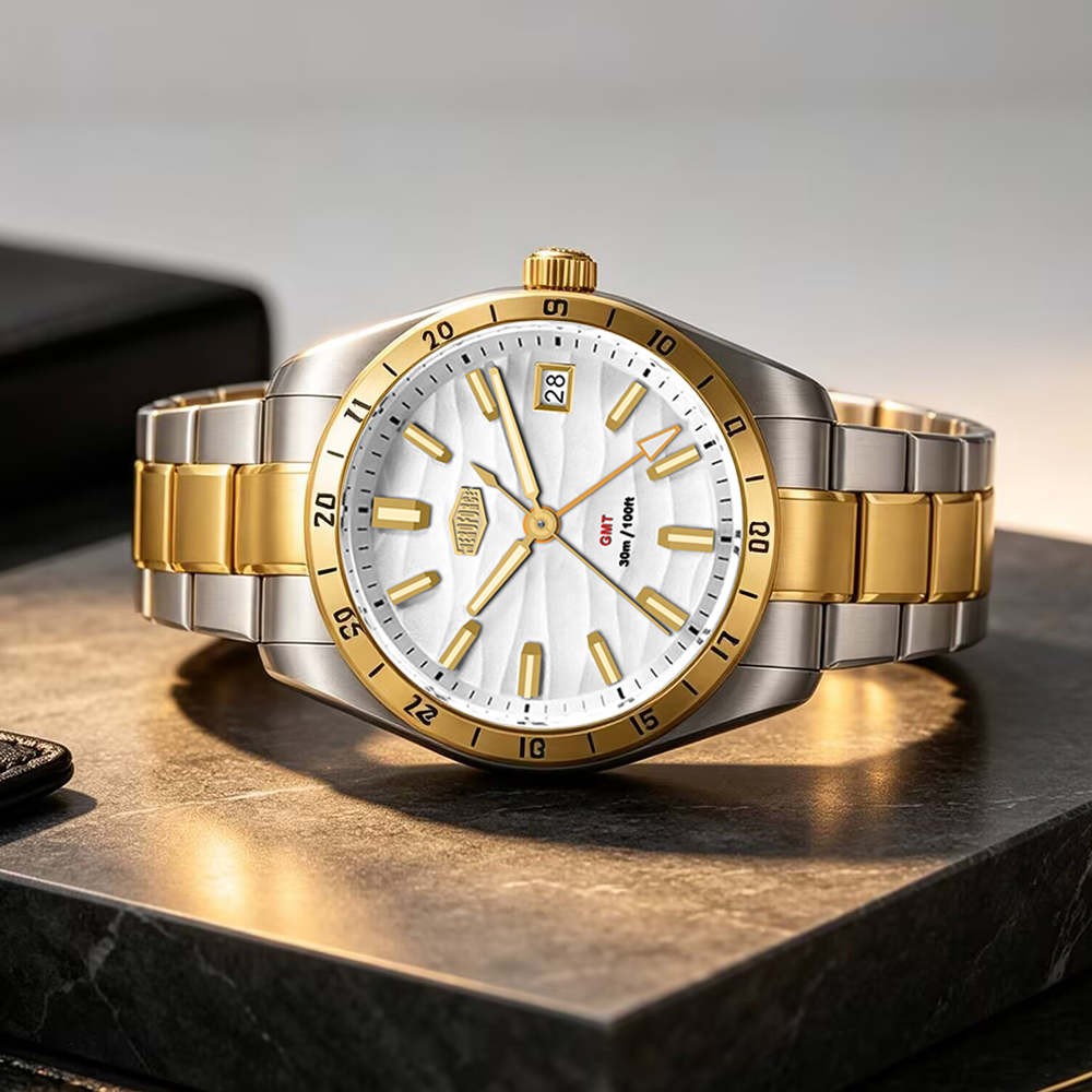 Luxury Watch Time - Quality Original GMT Men Clock Waterproof