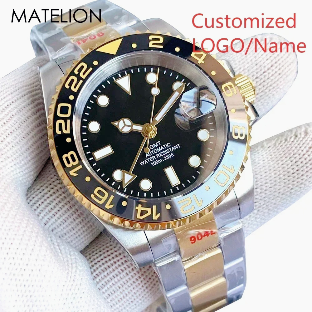 Luxury Watch Deals - 40mm Men Diving Sport Watch Sapphire