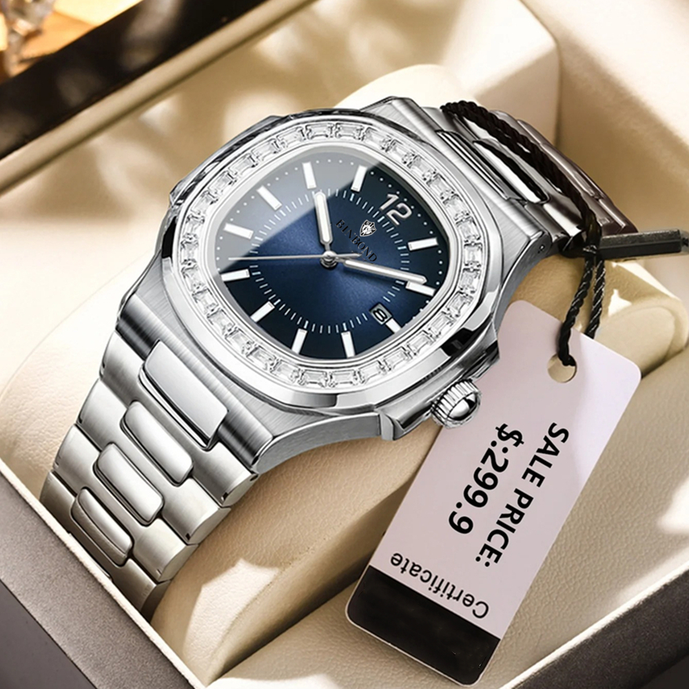 Luxury Watch Low Price - New Simple Digital Full Diamond Watch