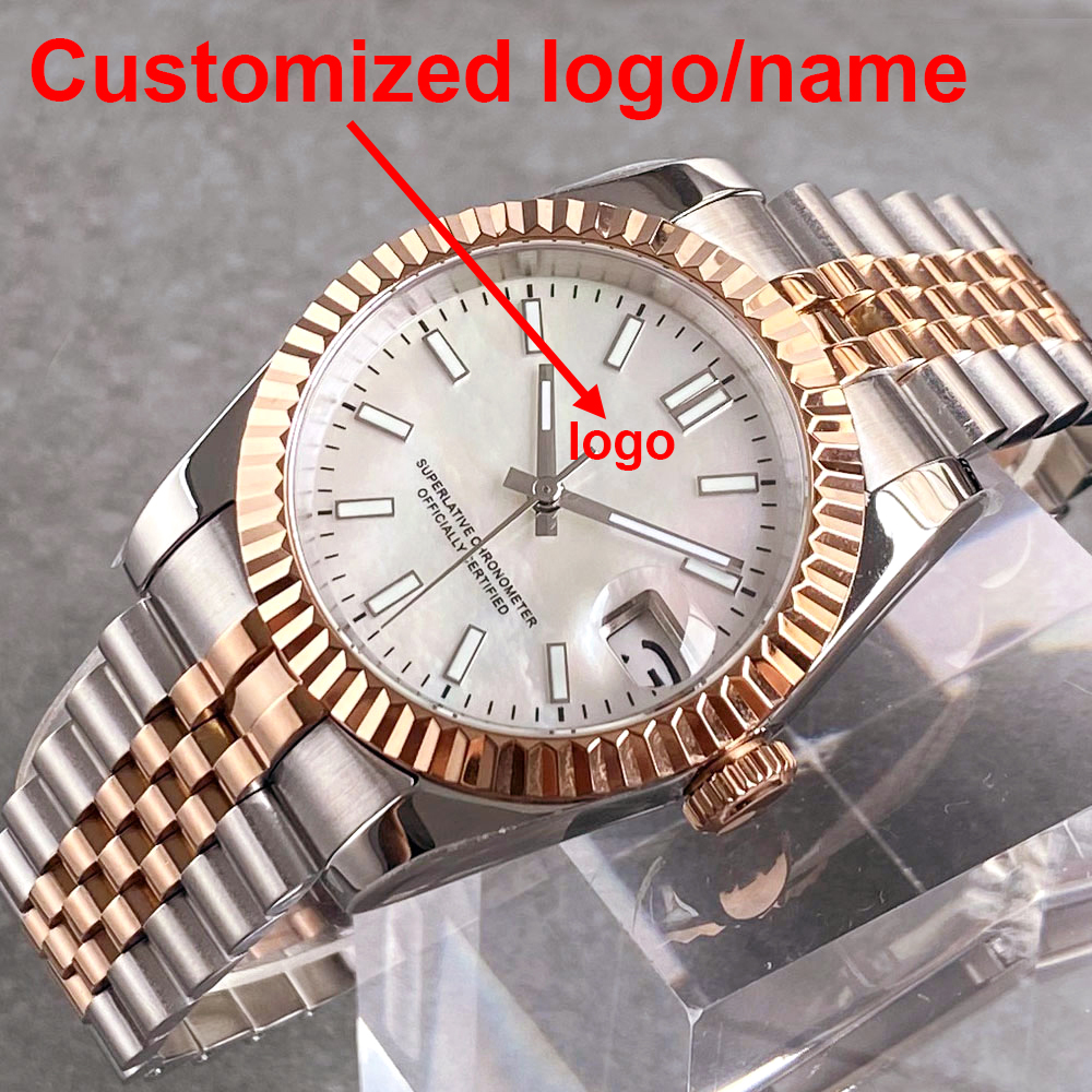 Luxury Watch Deals - Customized two tone rose gold case