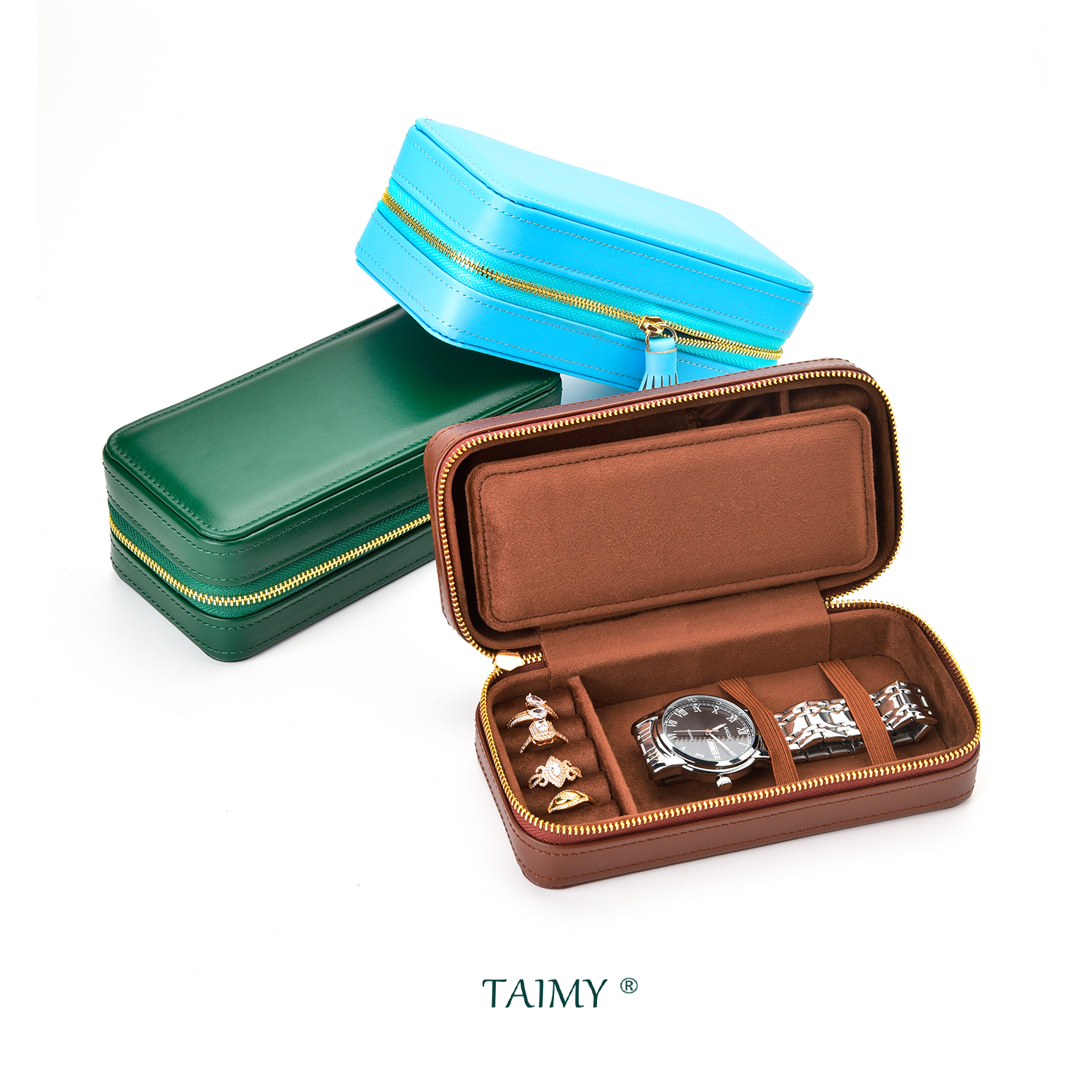 Luxury Pu Leather Jewelry Box  - Luxury Watch E Jewellery 리뷰 및 가격