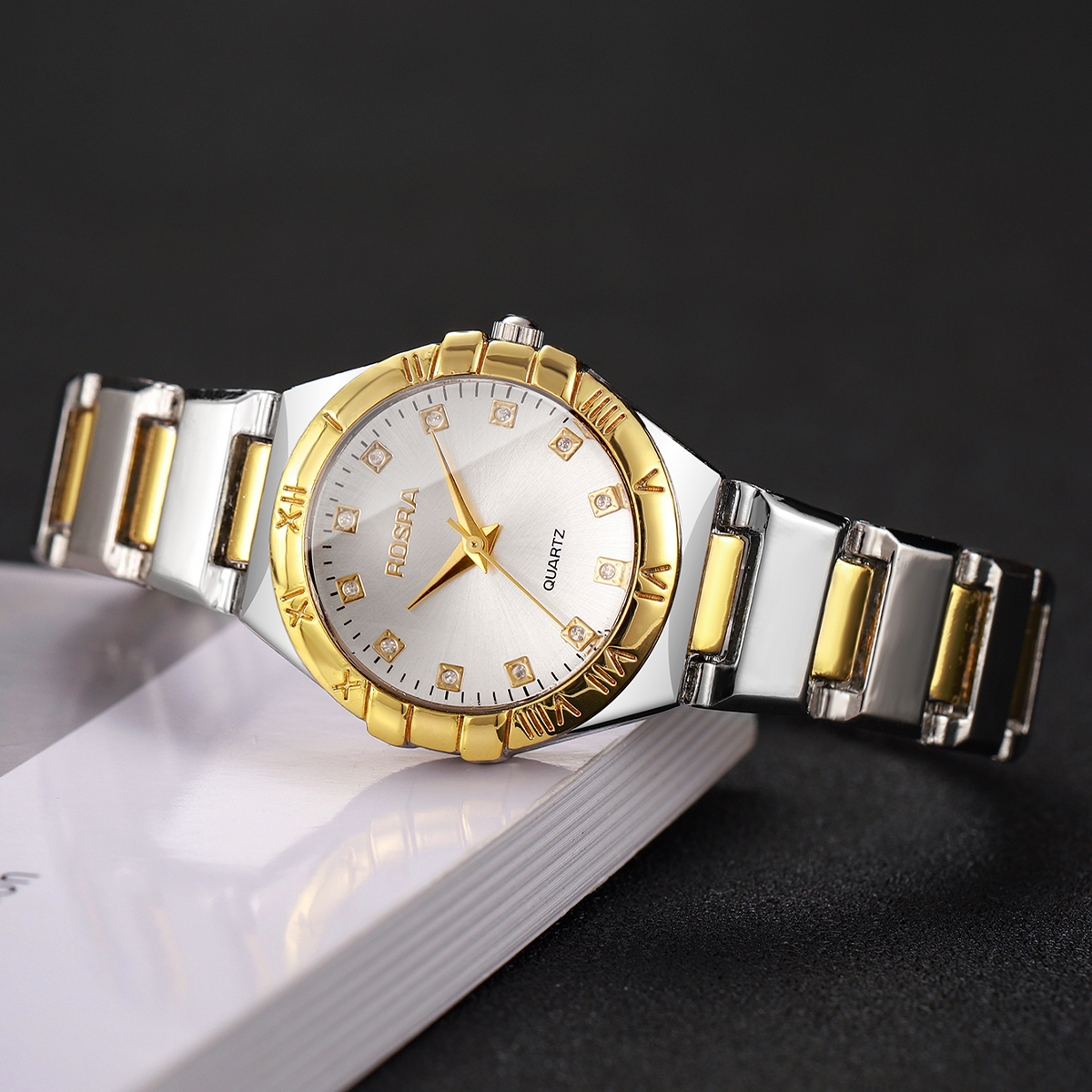 Luxury Rhinestone Women Quartz - Luxury Watch Display Case 리뷰 및 가격