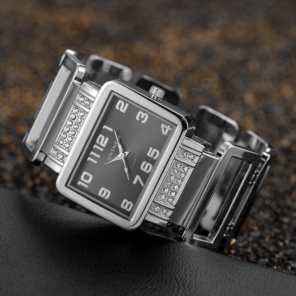 Cansnow Rectangle Ladies Wrist - Luxury Watch Engraving 리뷰 및 가격