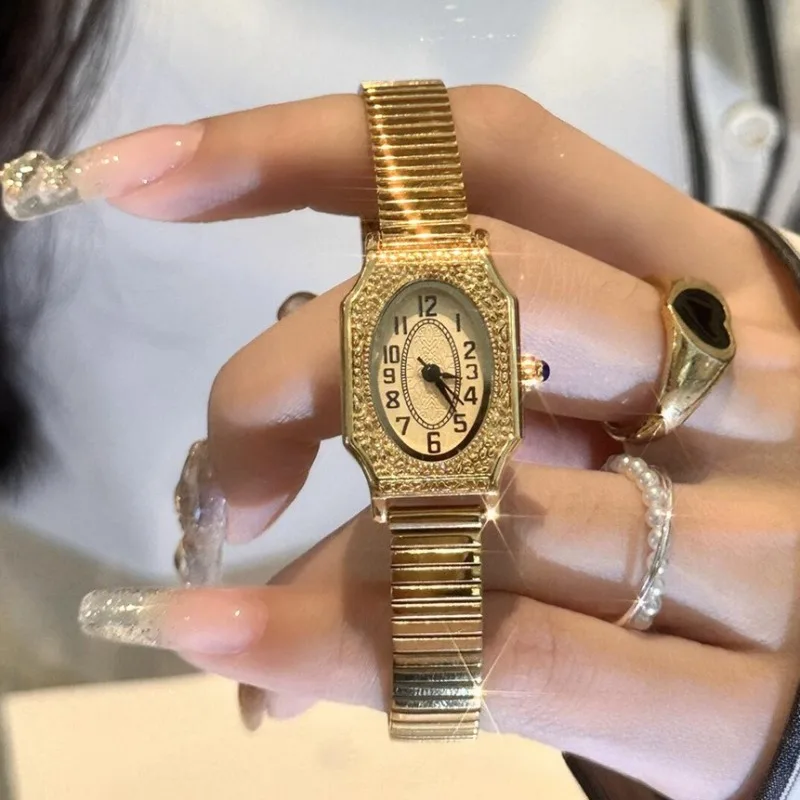 Vintage Women's Gold Bracelet  - Luxury Watch Engraving 리뷰 및 가격