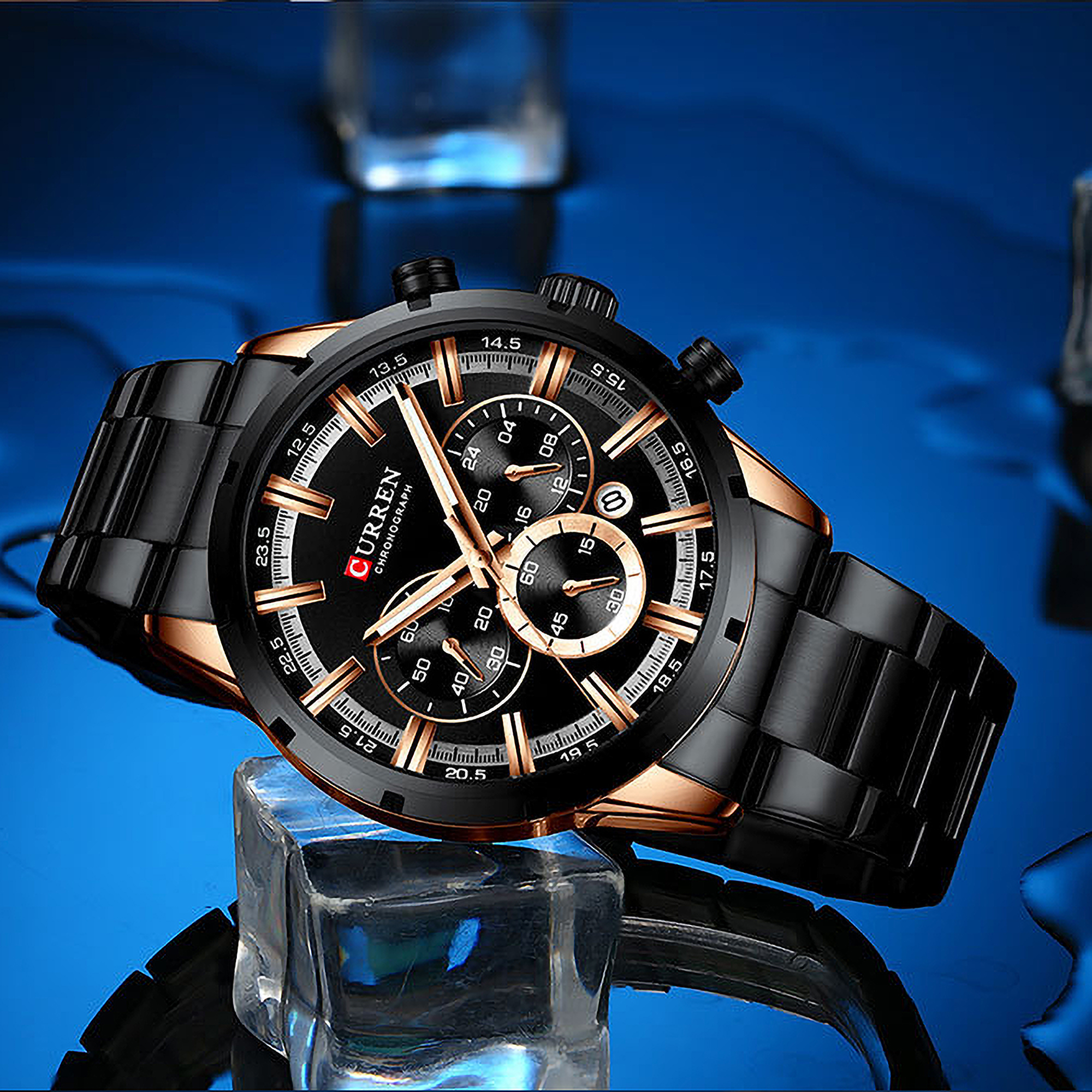 New Relogio Masculino CURREN H - Luxury Watch Low Price 리뷰 및 가격