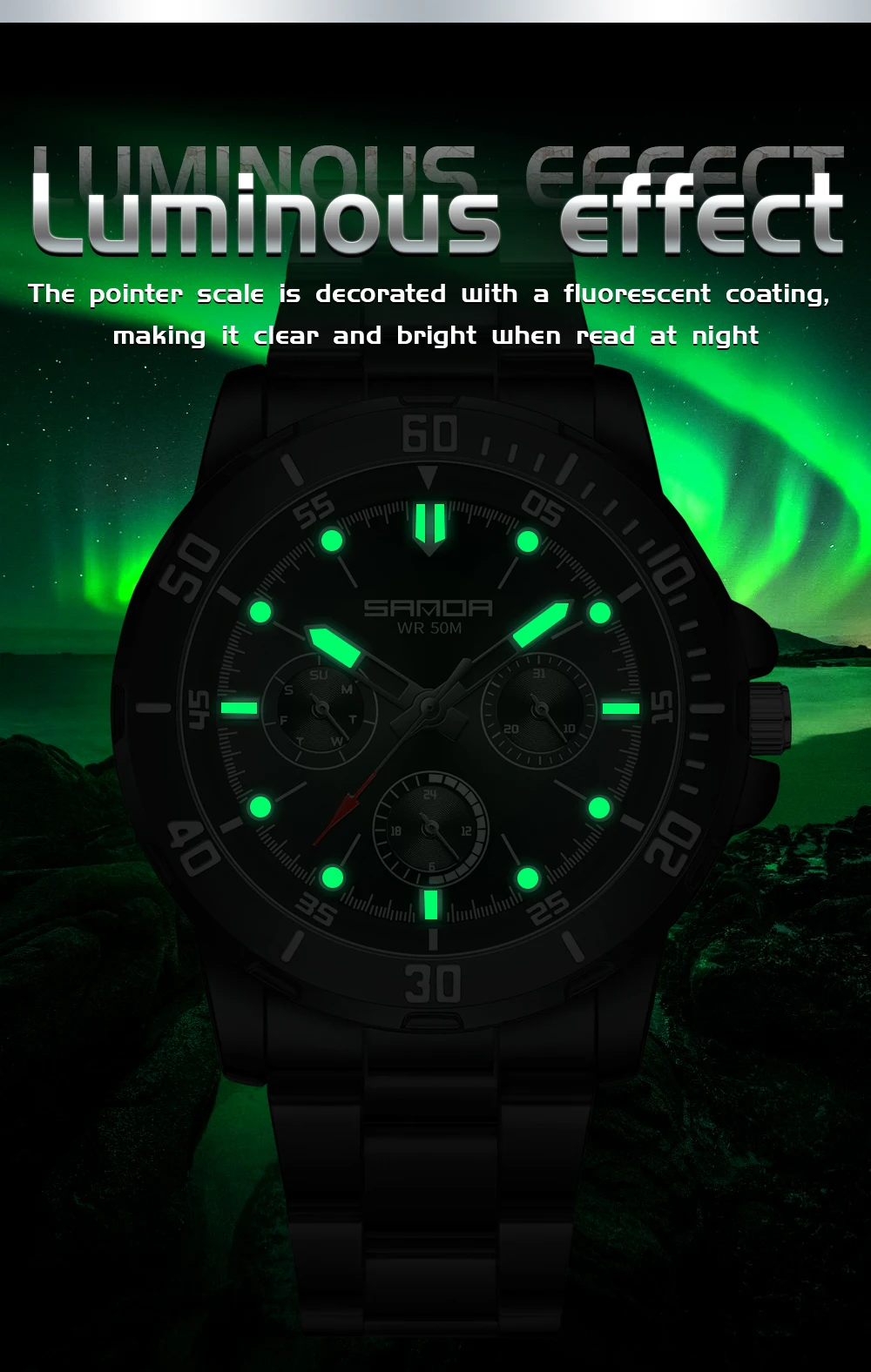 SANDA 3265 3266 Men's Electron - Luxury Watch Store 리뷰 및 가격