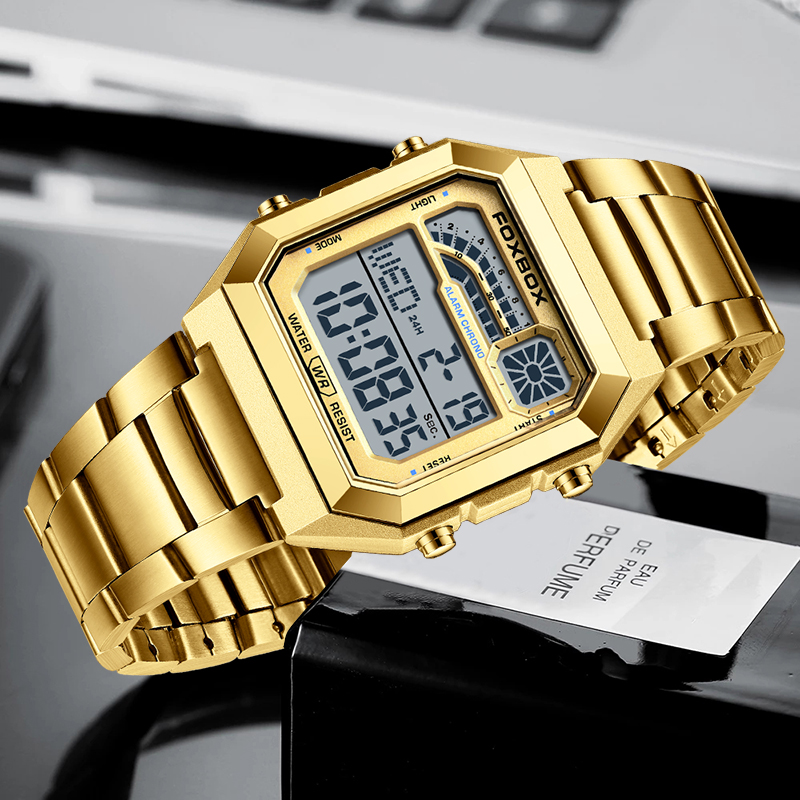FOXBOX LIGE Fashion Luxury Dig - Luxury Watch Hd 리뷰 및 가격