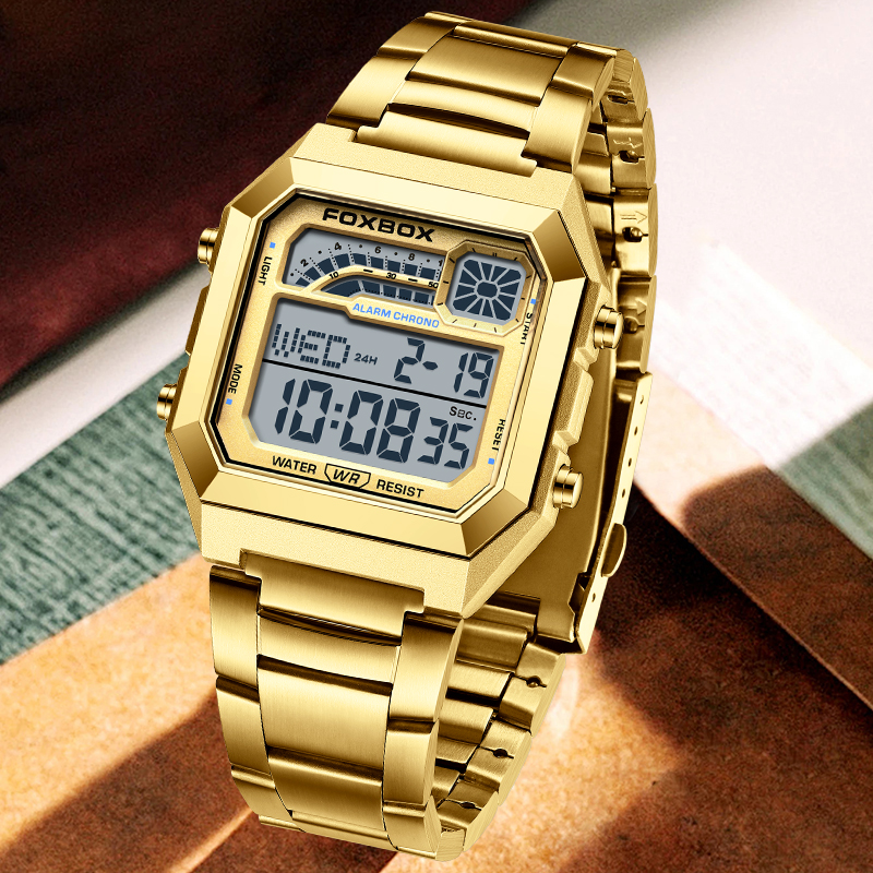 FOXBOX LIGE Fashion Luxury Dig - Luxury Watch Hd 리뷰 및 가격