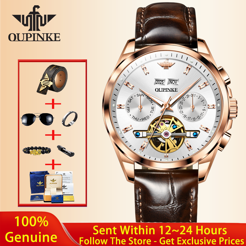 OUPINKE Men Watch Luxury Brand - Luxury Watch Hd 리뷰 및 가격