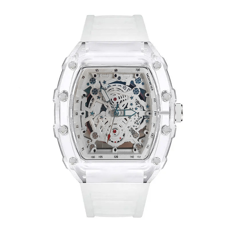 Tonneau Fashion Quartz Watch M - Luxury Watch With Rubber Strap 리뷰 및 가격