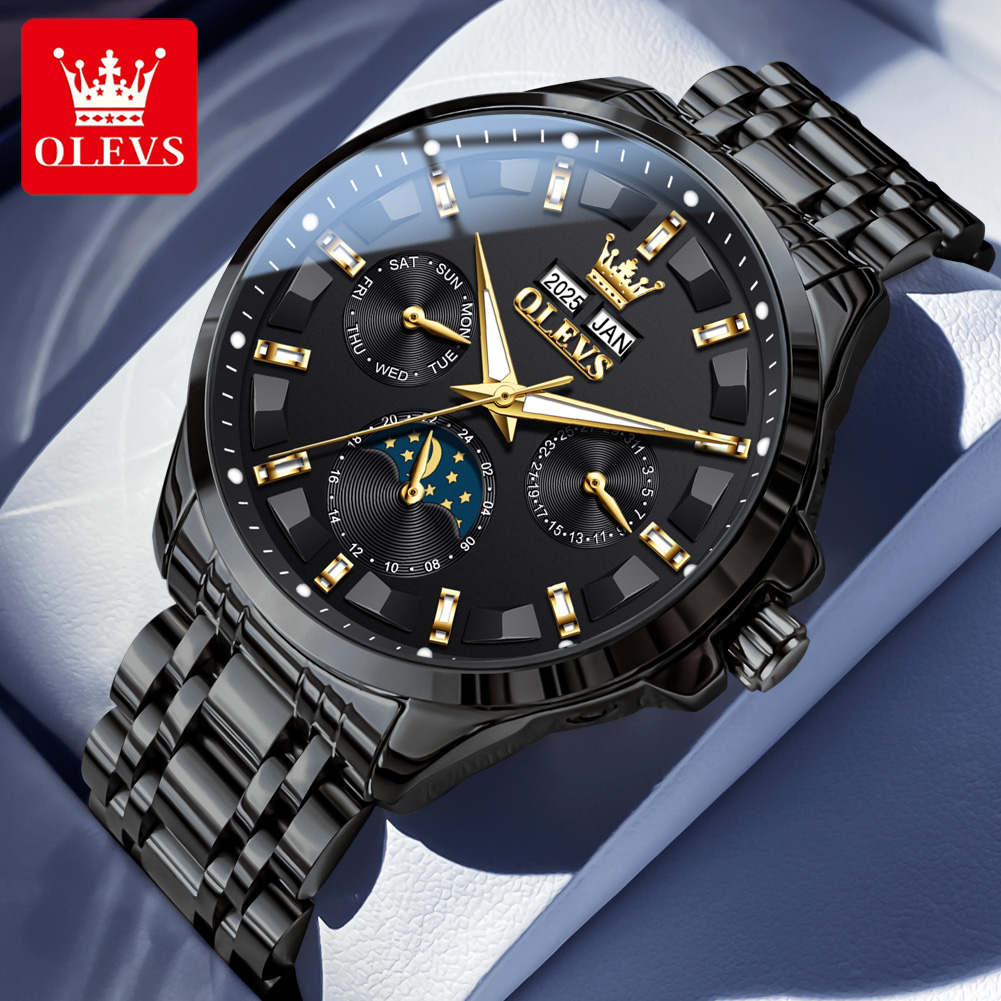 OLEVS 7070 Automatic Watch Men - Luxury Watch Time 리뷰 및 가격