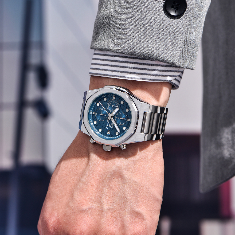 2025 New BENYAR Men's Watches  - Luxury Watch Deals 리뷰 및 가격