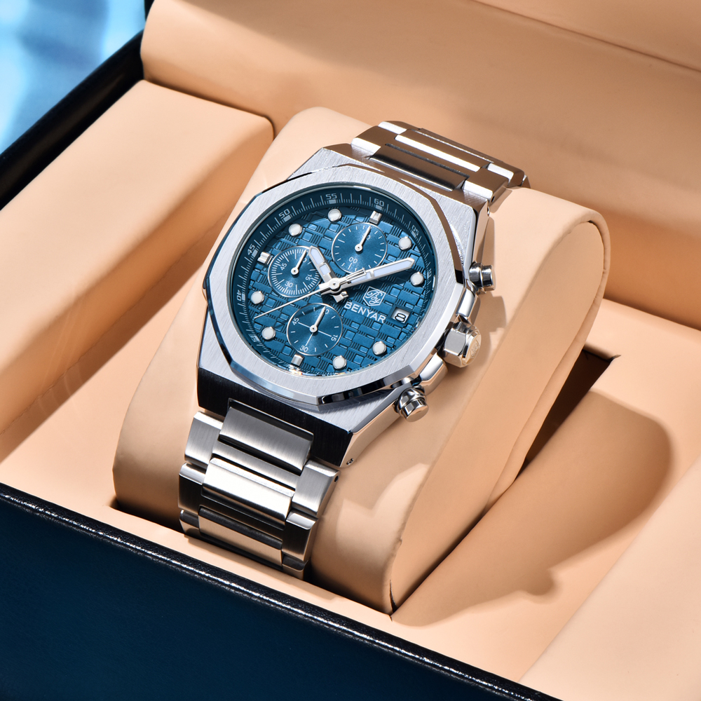 2025 New BENYAR Men's Watches  - Luxury Watch Deals 리뷰 및 가격