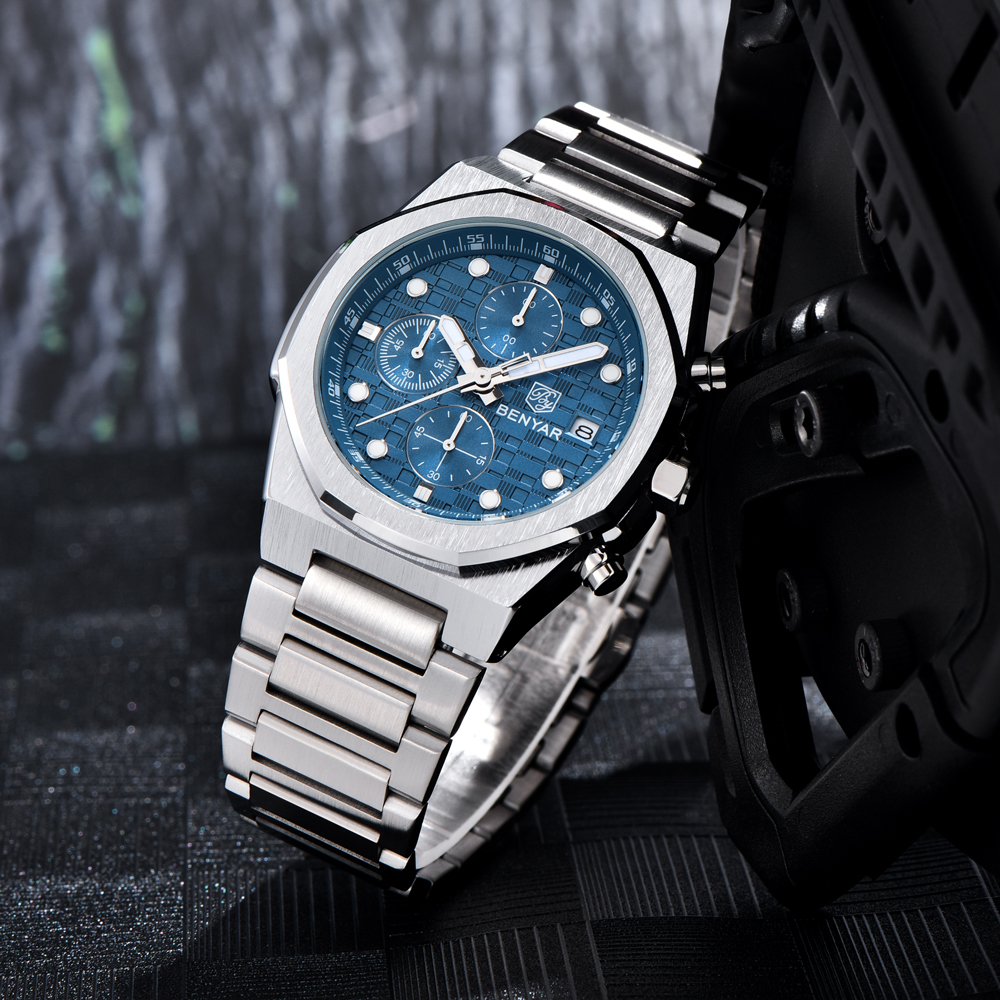 2025 New BENYAR Men's Watches  - Luxury Watch Deals 리뷰 및 가격