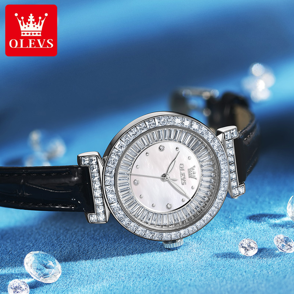 OLEVS 9983 Women's Watches Lig - Luxury Watch With Leather Strap 리뷰 및 가격