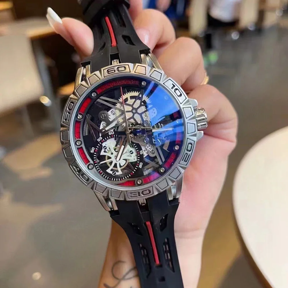 3D Quartz Watches Men Luxury C - Luxury Watch With Rubber Strap 리뷰 및 가격