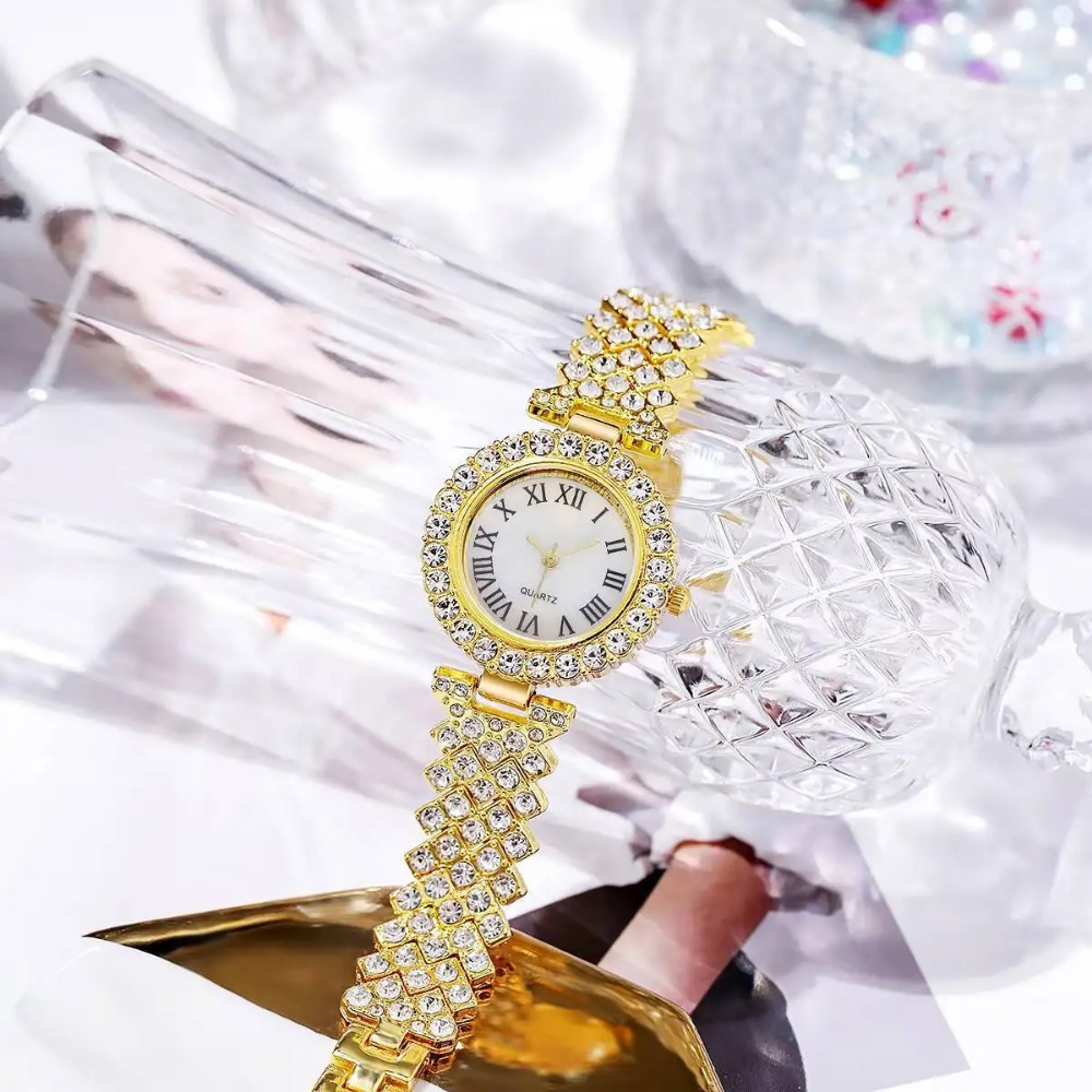 6PCS/Set Luxury Rhinestone Wom - Luxury Watch Safe 리뷰 및 가격