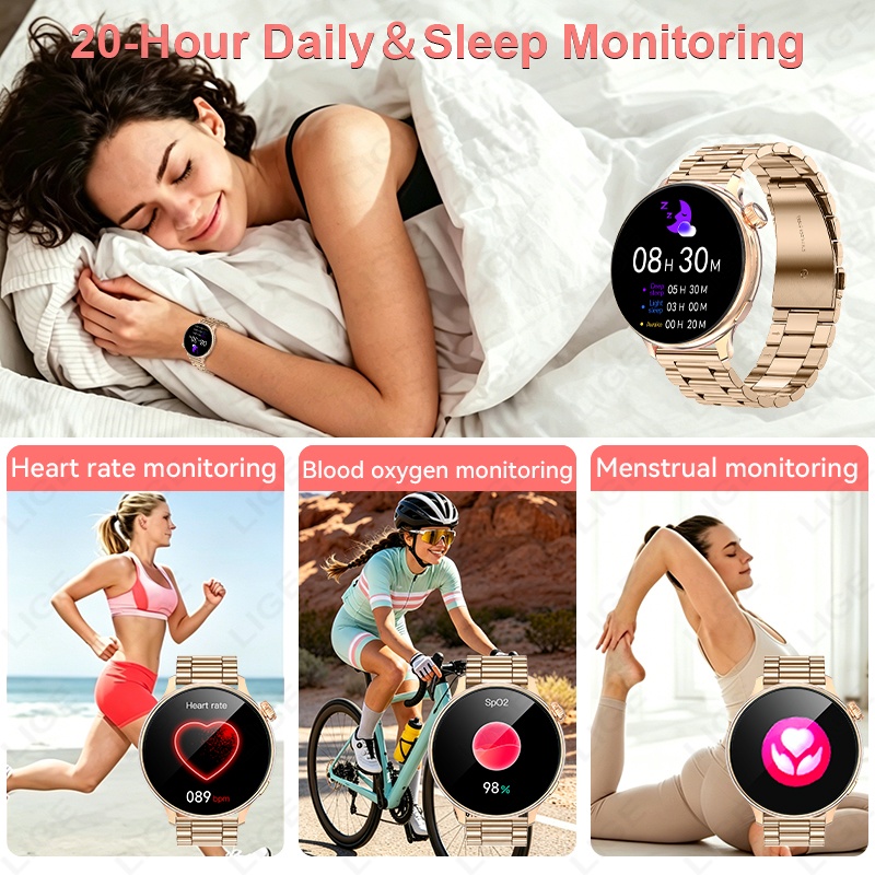 LIGE Luxury Women Smart Watch  - Luxury Watch Hd 리뷰 및 가격