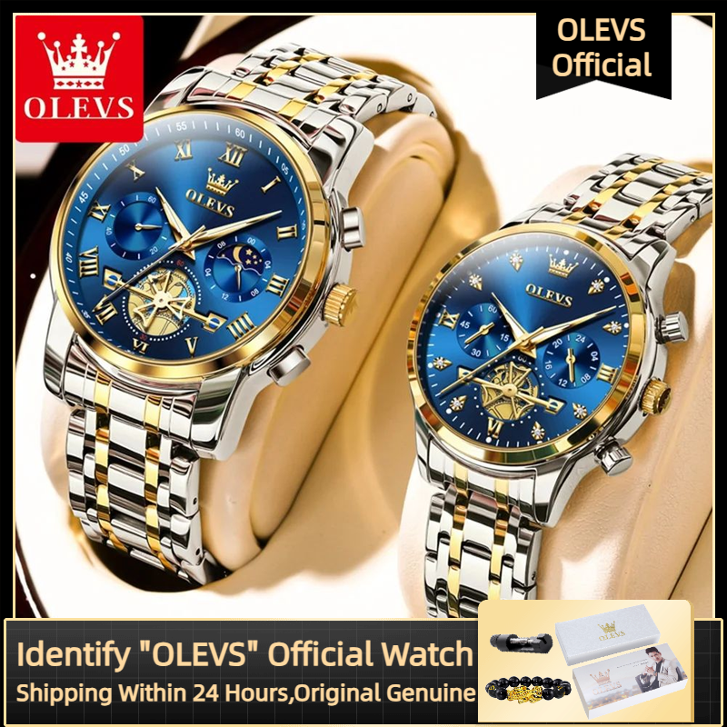 OLEVS Quartz Couple Watch Luxu - Luxury Watch Time 리뷰 및 가격