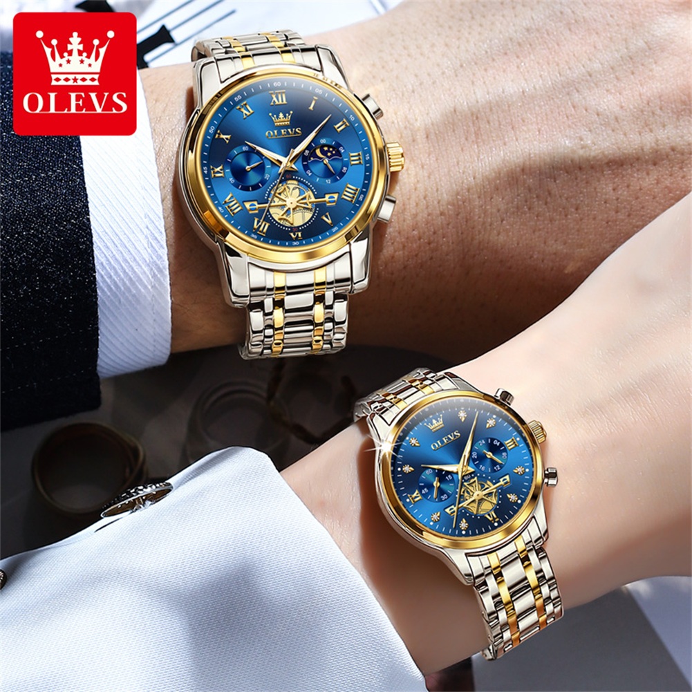 OLEVS Quartz Couple Watch Luxu - Luxury Watch Time 리뷰 및 가격