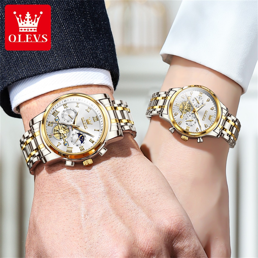 OLEVS Quartz Couple Watch Luxu - Luxury Watch Time 리뷰 및 가격