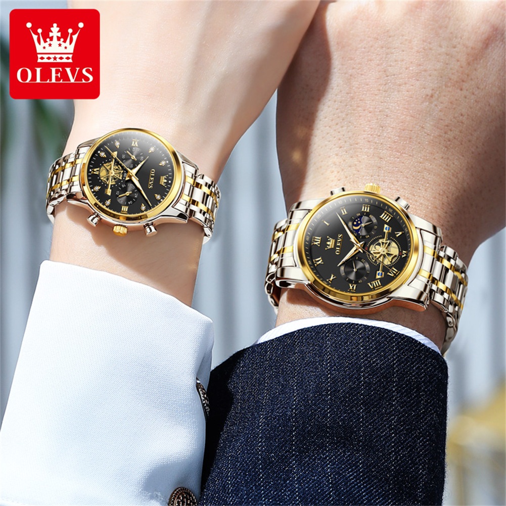 OLEVS Quartz Couple Watch Luxu - Luxury Watch Time 리뷰 및 가격