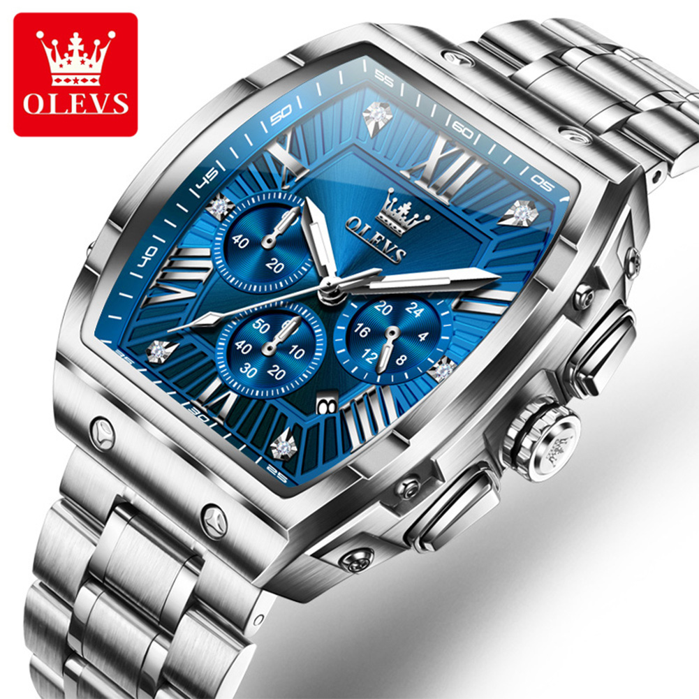 OLEVS New Design Tonneau Watch - Best Luxury Quartz Watch 리뷰 및 가격