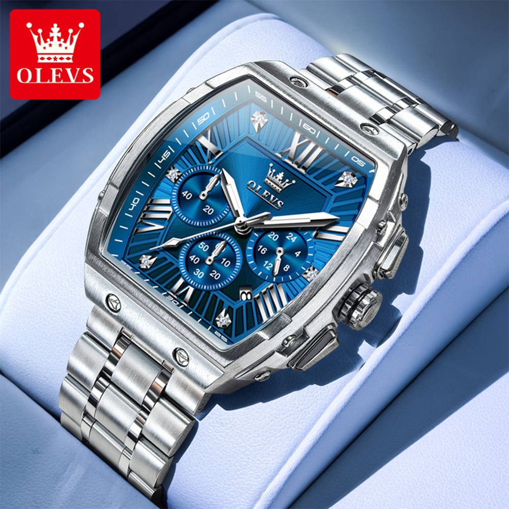 OLEVS New Design Tonneau Watch - Best Luxury Quartz Watch 리뷰 및 가격
