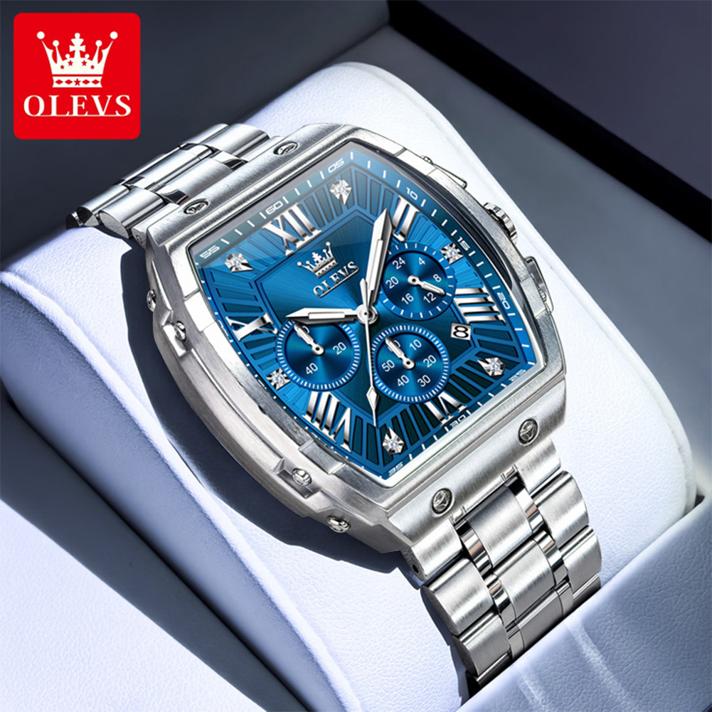 OLEVS New Design Tonneau Watch - Best Luxury Quartz Watch 리뷰 및 가격