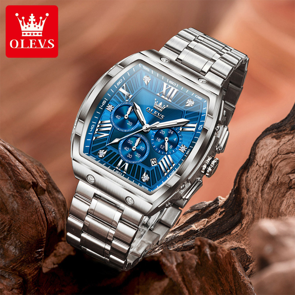 OLEVS New Design Tonneau Watch - Best Luxury Quartz Watch 리뷰 및 가격