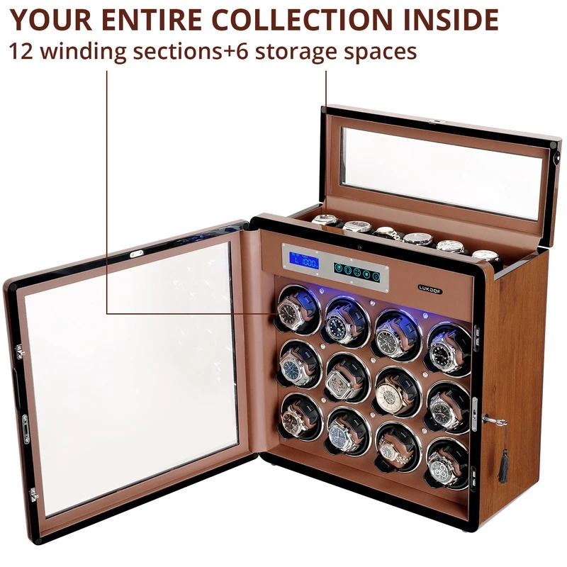 Watch Winder Safe Box Cabinet  - Luxury Watch & Jewellery 리뷰 및 가격