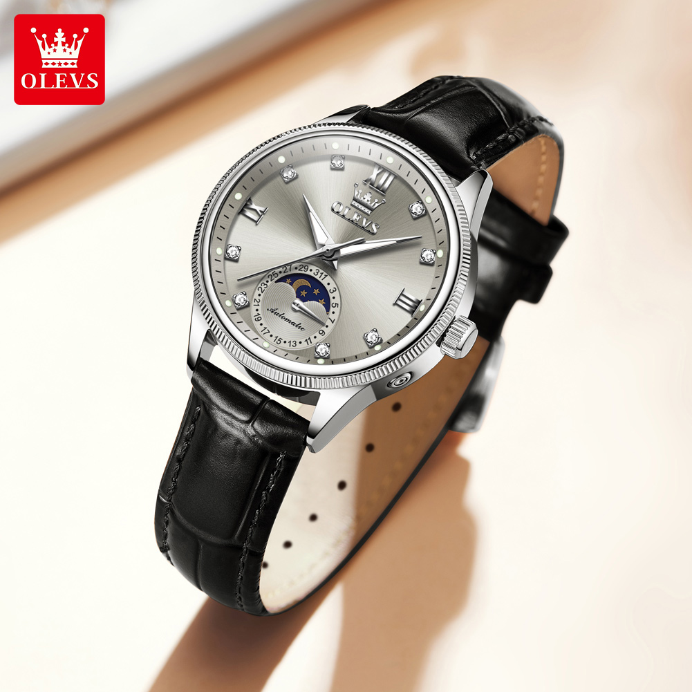OLEVS Moon Phase Fashion Women - Luxury Watch Time 리뷰 및 가격
