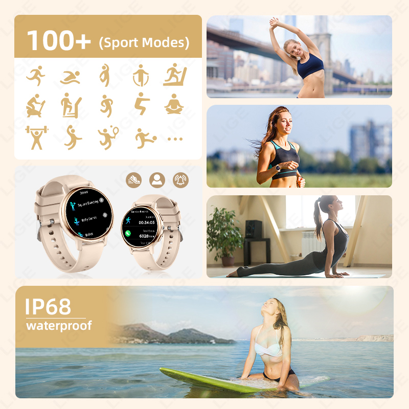 2026 LIGE Women Smart Watch Lu - Luxury Watch Hd 리뷰 및 가격