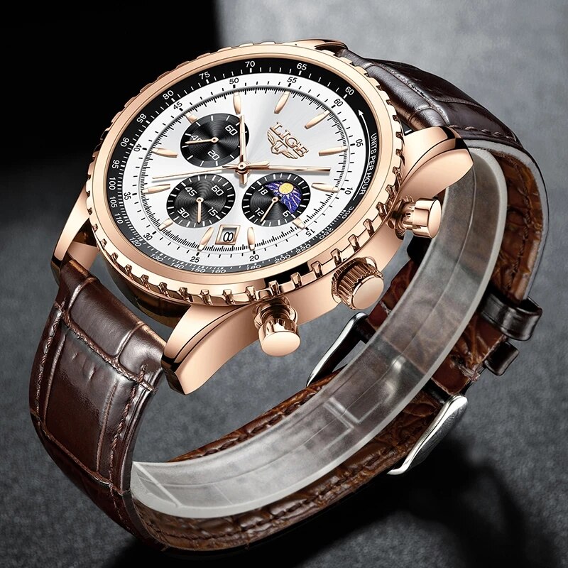 LIGE New Mens Watches Top Bran - Luxury Watch Low Price 리뷰 및 가격