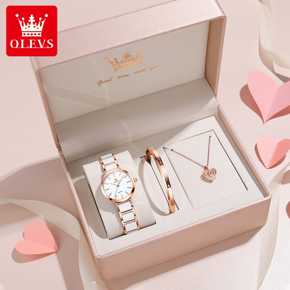 OLEVS Women Watch 5877 Luxury  - Luxury Watch & Jewellery 리뷰 및 가격