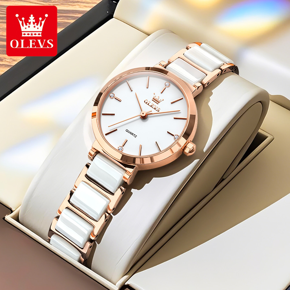 OLEVS Women Watch 5877 Luxury  - Luxury Watch & Jewellery 리뷰 및 가격