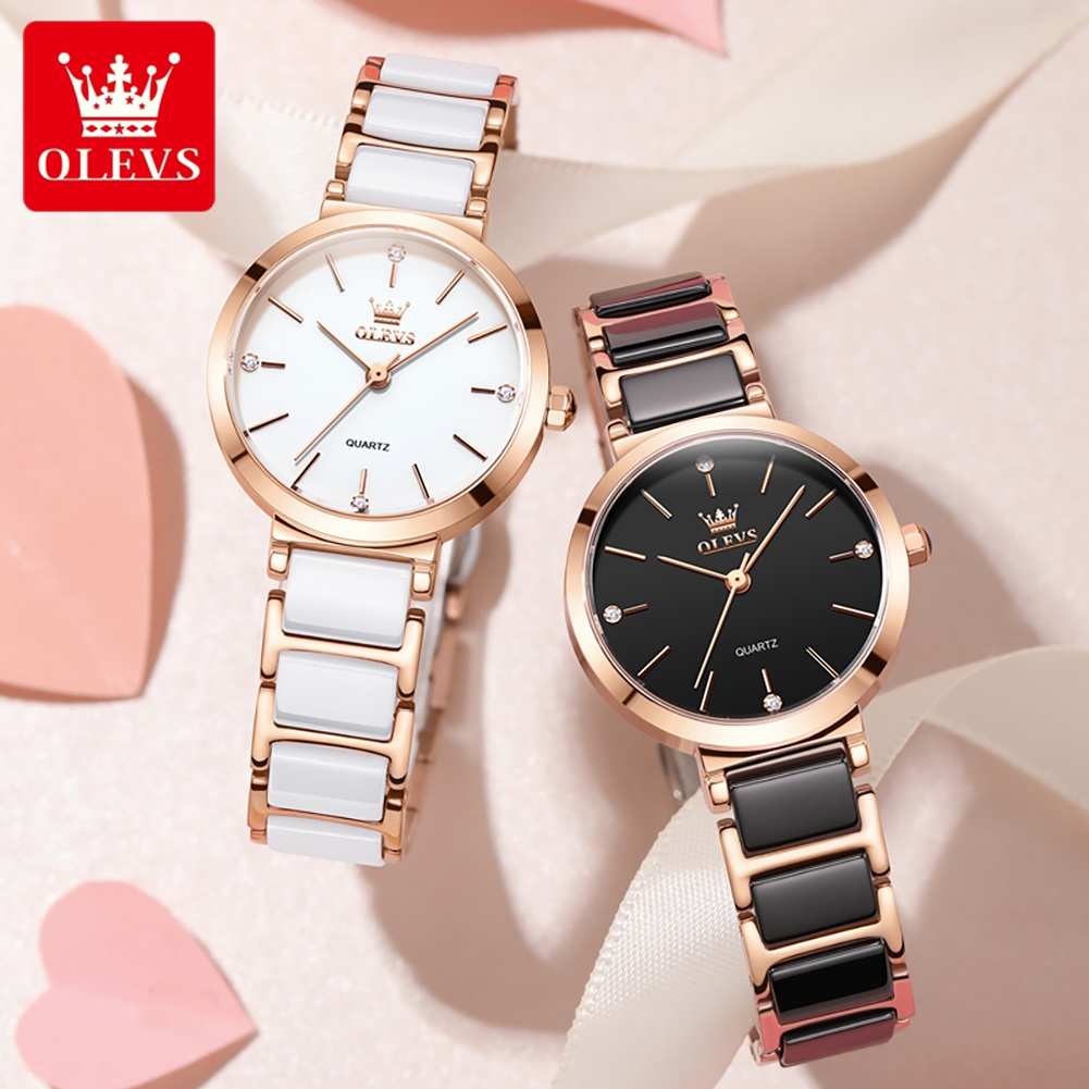 OLEVS Women Watch 5877 Luxury  - Luxury Watch & Jewellery 리뷰 및 가격