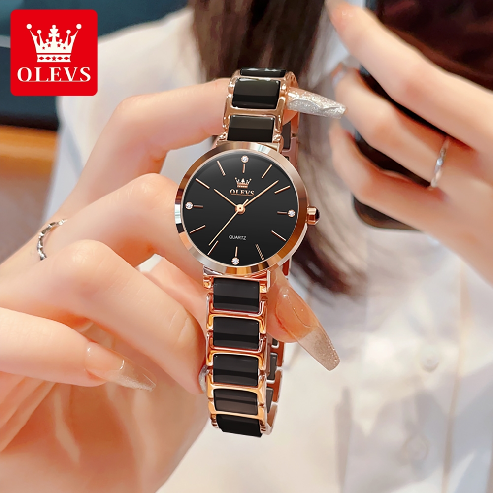 OLEVS Women Watch 5877 Luxury  - Luxury Watch & Jewellery 리뷰 및 가격