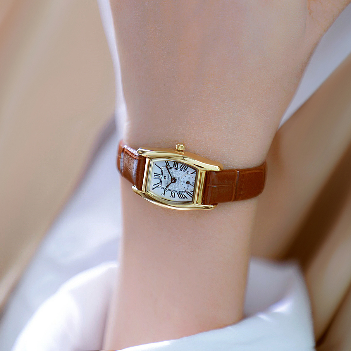 BS Women's Watch Versatile Ret - Luxury Watch Leather Strap 리뷰 및 가격
