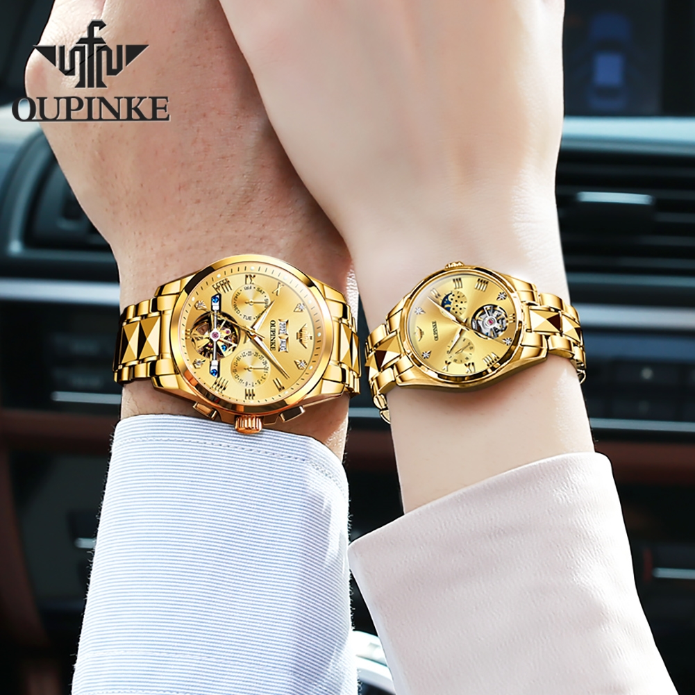 OUPINKE Tourbillon Couple Watc - Luxury Watch Time 리뷰 및 가격