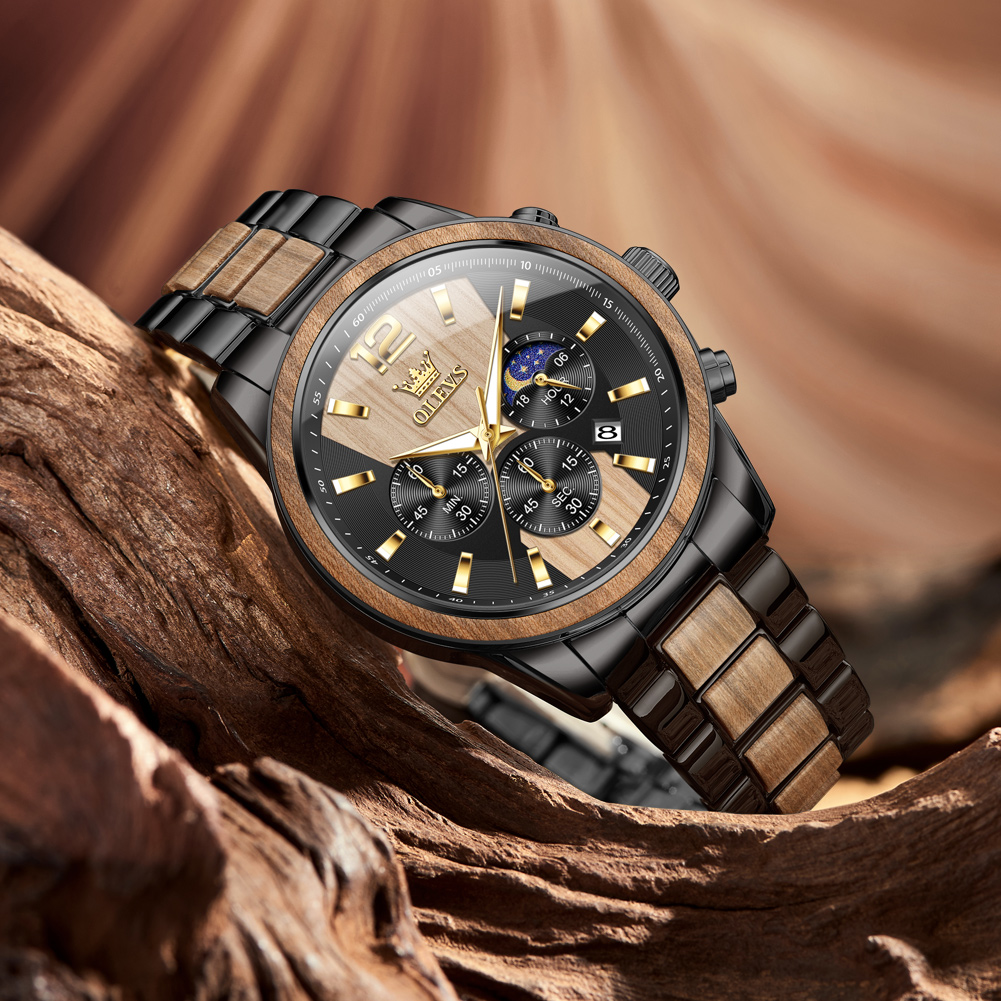 OLEVS Men's Watches Luxury Ori - Luxury Watch Engraving 리뷰 및 가격