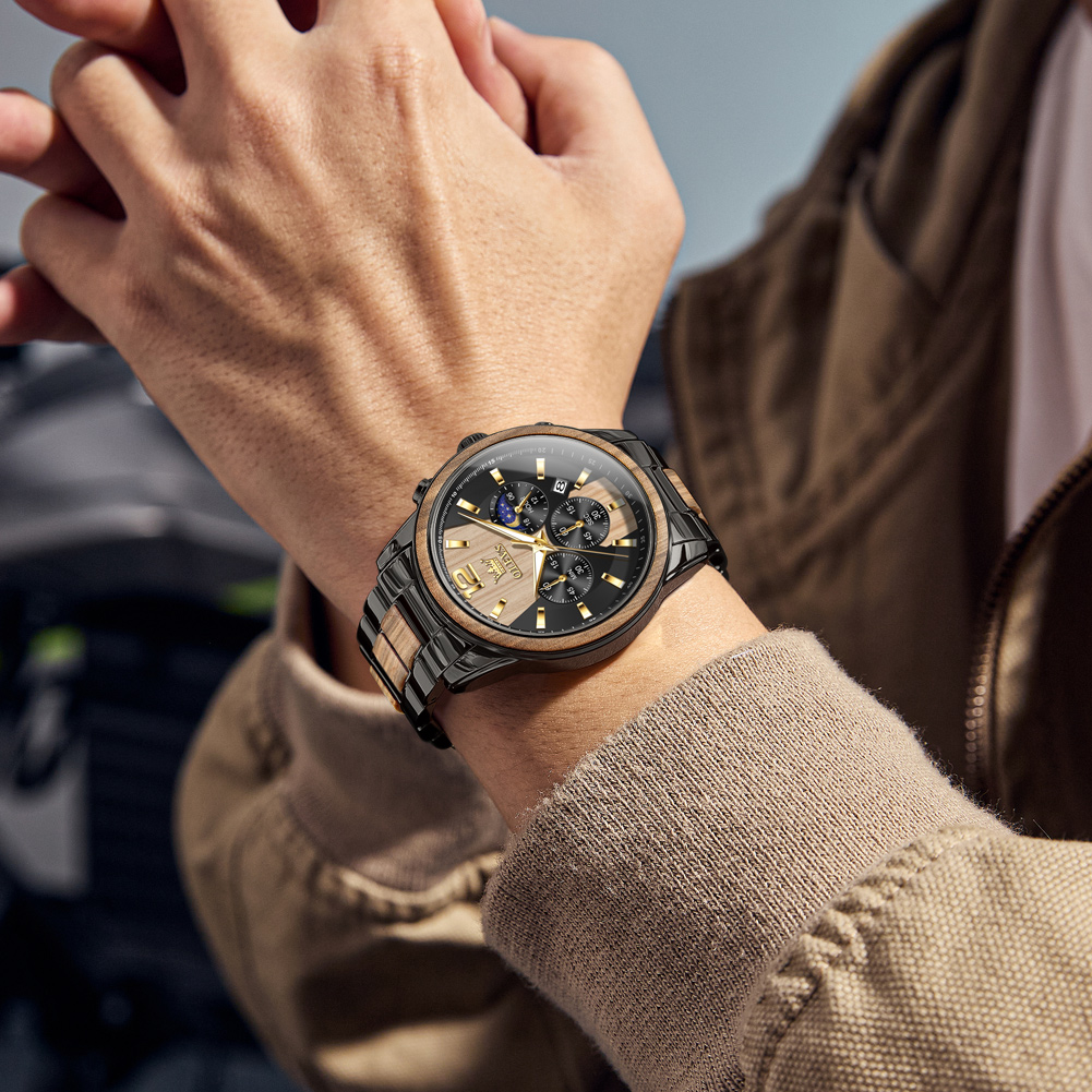 OLEVS Men's Watches Luxury Ori - Luxury Watch Engraving 리뷰 및 가격