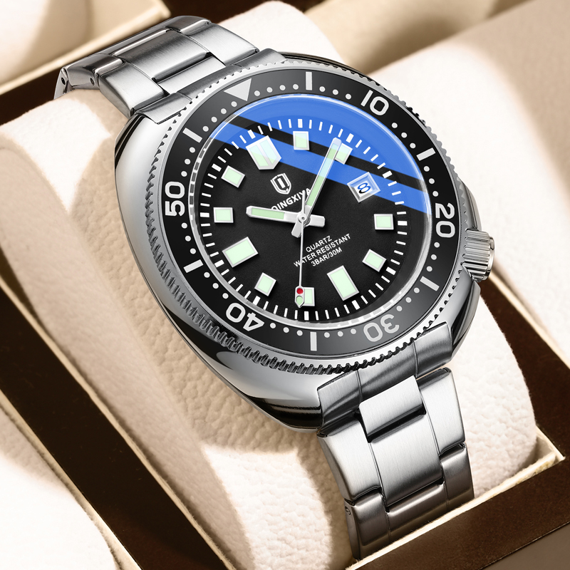 QINGXIYA Mens Watches Top Bran - Luxury Watch Hd 리뷰 및 가격