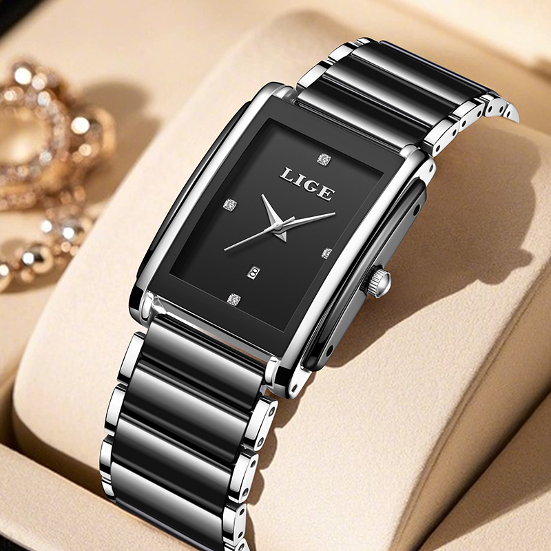 LIGE New Luxury Women Watches  - Luxury Watch Safe 리뷰 및 가격