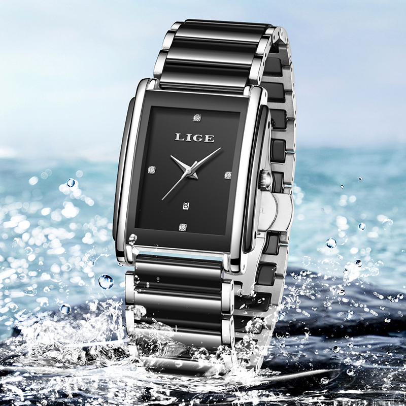 LIGE New Luxury Women Watches  - Luxury Watch Safe 리뷰 및 가격
