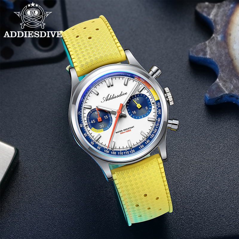 ADDIESDIVE Fashion Men's Quart - Luxury Watch With Rubber Strap 리뷰 및 가격