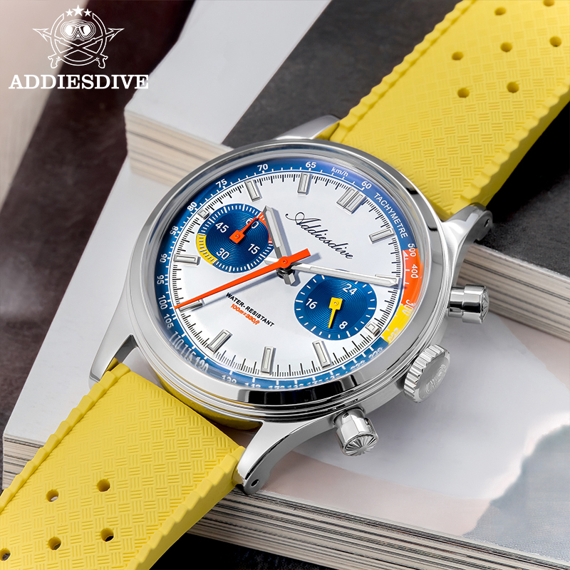 ADDIESDIVE Fashion Men's Quart - Luxury Watch With Rubber Strap 리뷰 및 가격