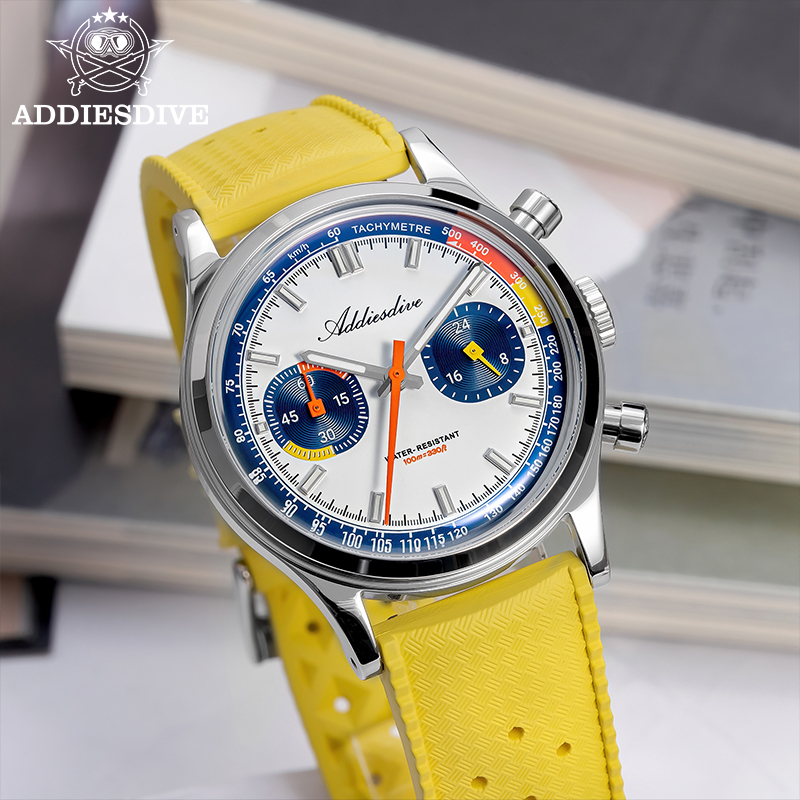 ADDIESDIVE Fashion Men's Quart - Luxury Watch With Rubber Strap 리뷰 및 가격