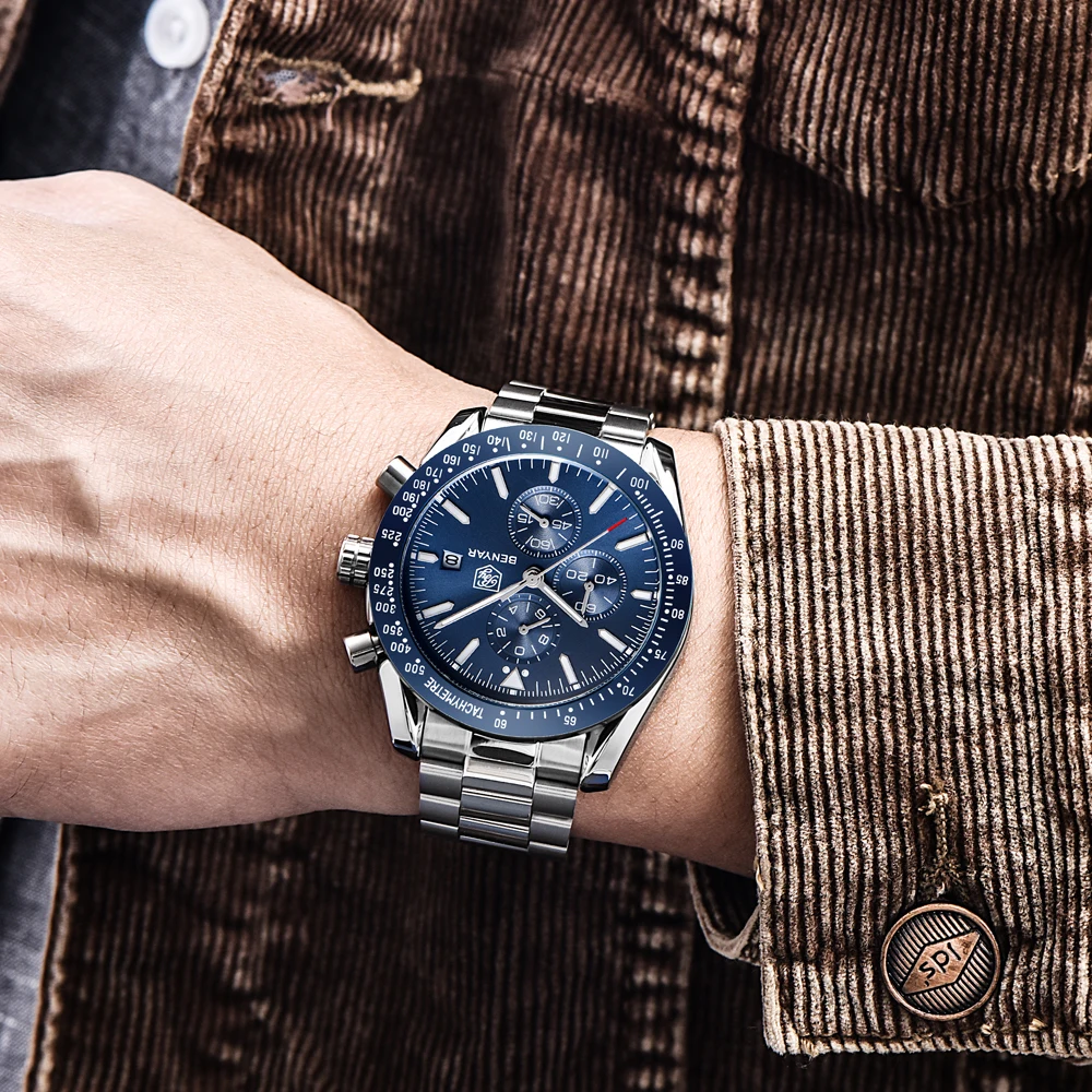 Men Watch BENYAR Top Brand Lux - Luxury Watch German 리뷰 및 가격